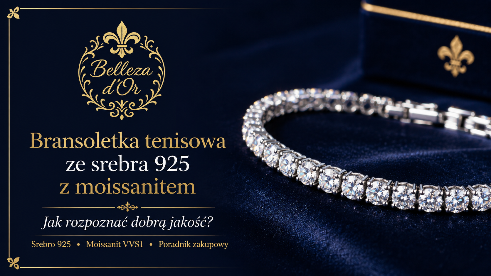 Bransoletka tenisowa ze srebra 925 z moissanitem — czy warto i jak rozpoznać dobrą jakość?