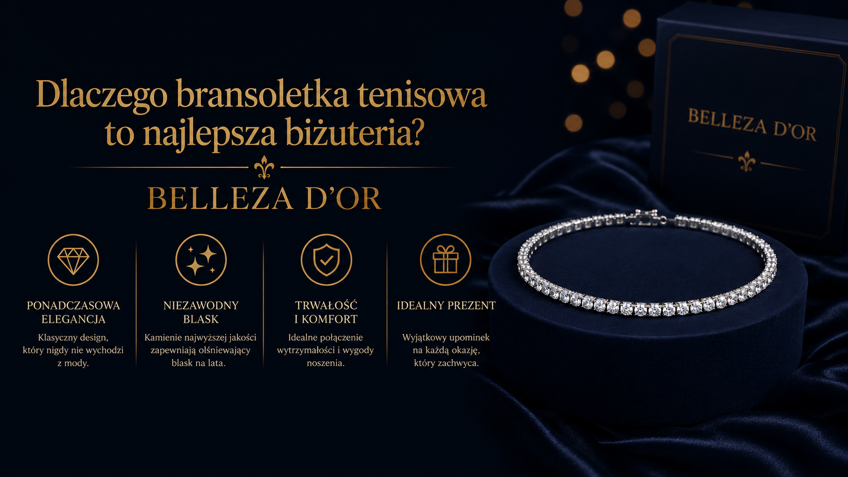 Dlaczego bransoletka tenisowa to najlepsza biżuteria?