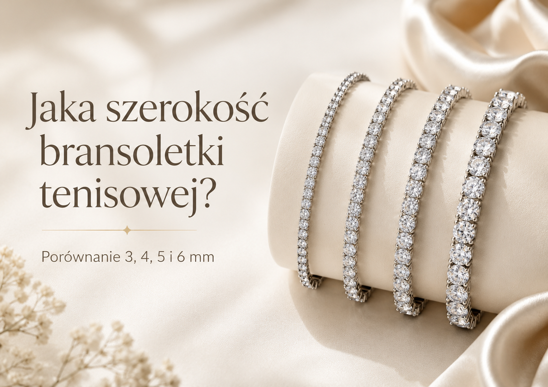 Jaka szerokość bransoletki tenisowej? Porównanie 3, 4, 5 i 6 mm