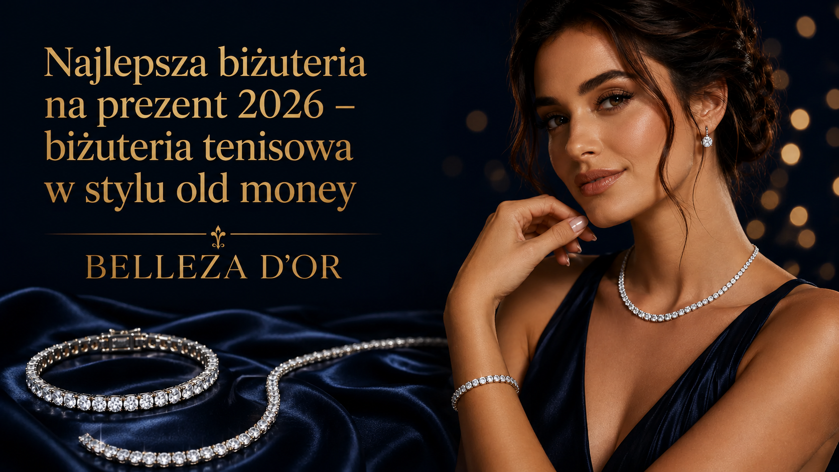 Najlepsza biżuteria na prezent 2026 – biżuteria tenisowa w stylu old money