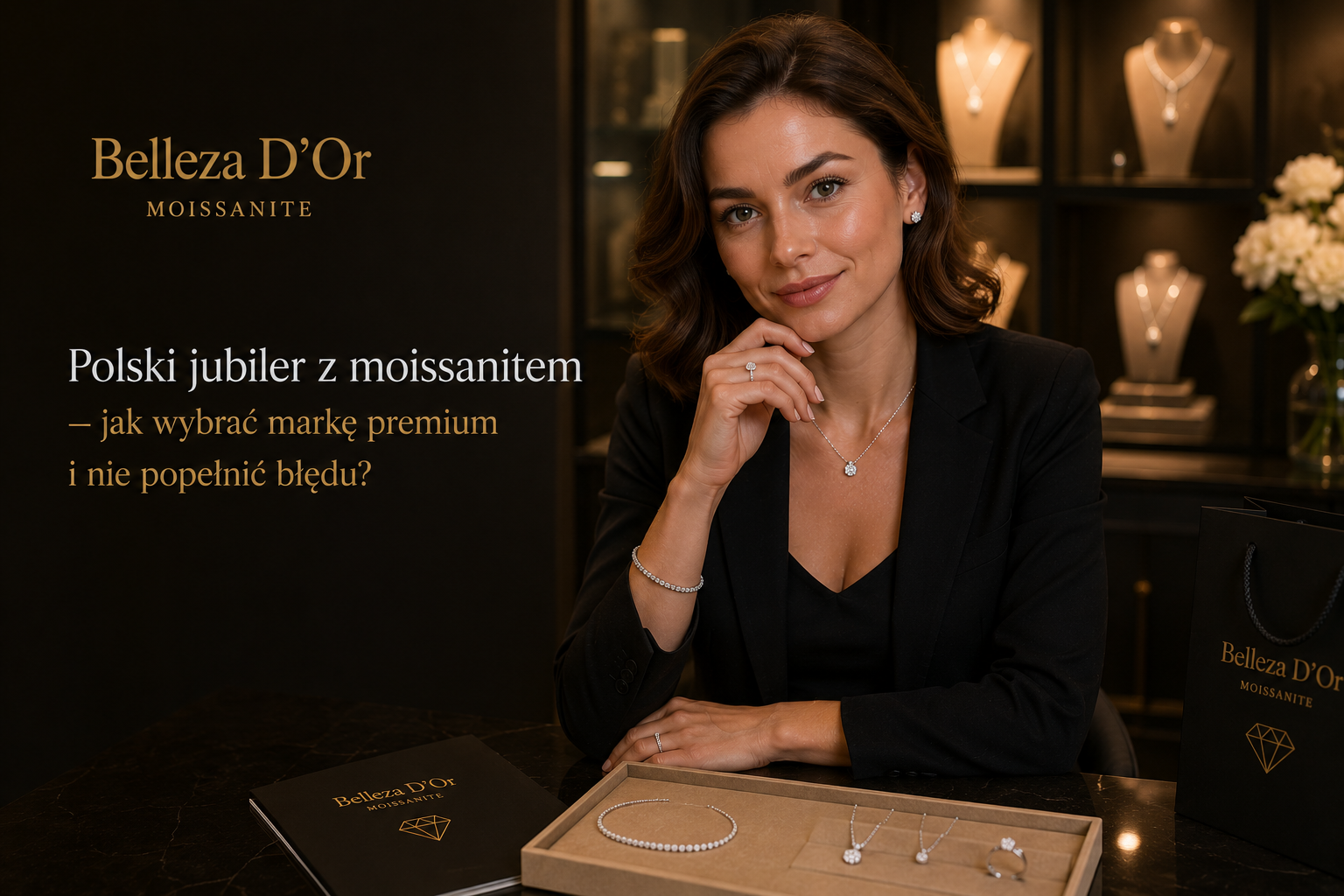 Polski jubiler z moissanitem — jak wybrać markę premium i nie popełnić błędu?