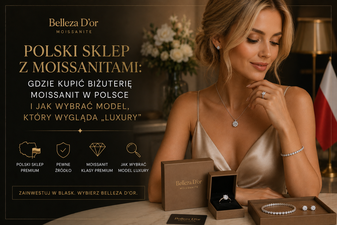 Polski sklep z moissanitami gdzie kupić biżuterię moissanit w Polsce i jak wybrać model, który wygląda „luxury”