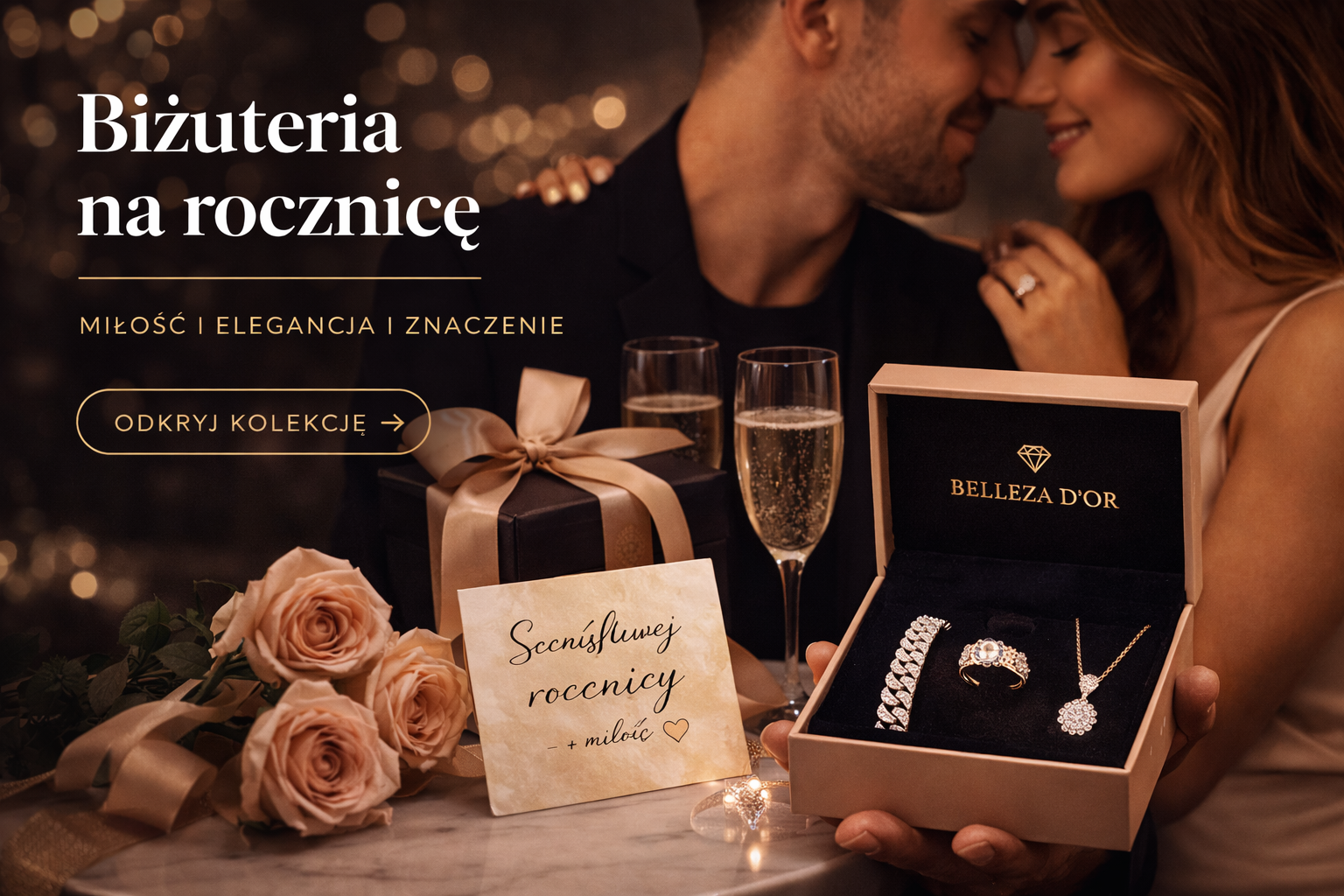Biżuteria na rocznicę – elegancki prezent pełen emocji | Belleza D’or