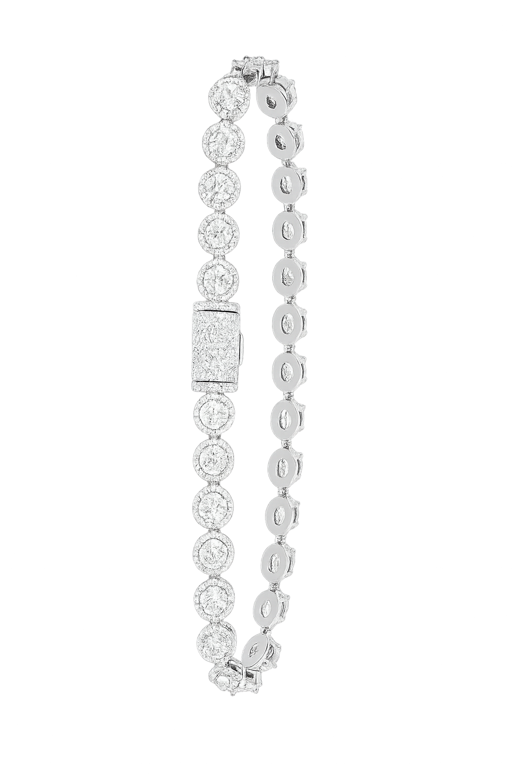 Bransoleta z moissanitem - Versailles
