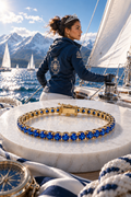 Bransoletka Tenisowa Adventure Princess – Régate Céleste