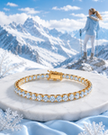 Bransoletka Tenisowa Adventure Princess – Alpine Crystal