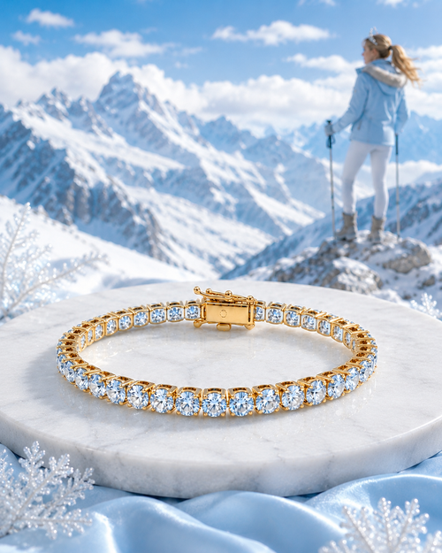Bransoletka Tenisowa Adventure Princess – Alpine Crystal