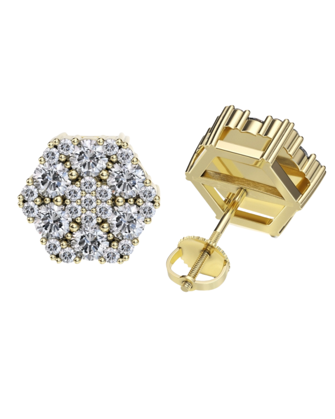 Kolczyki z moissanitem Victoria