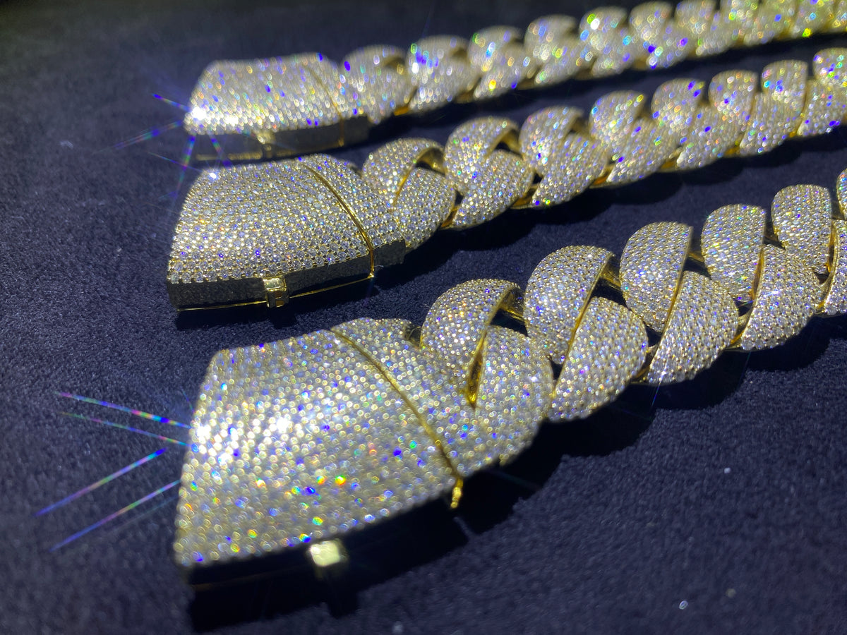 Męska bransoleta Barcelona – wykończenie białe złoto vermeil