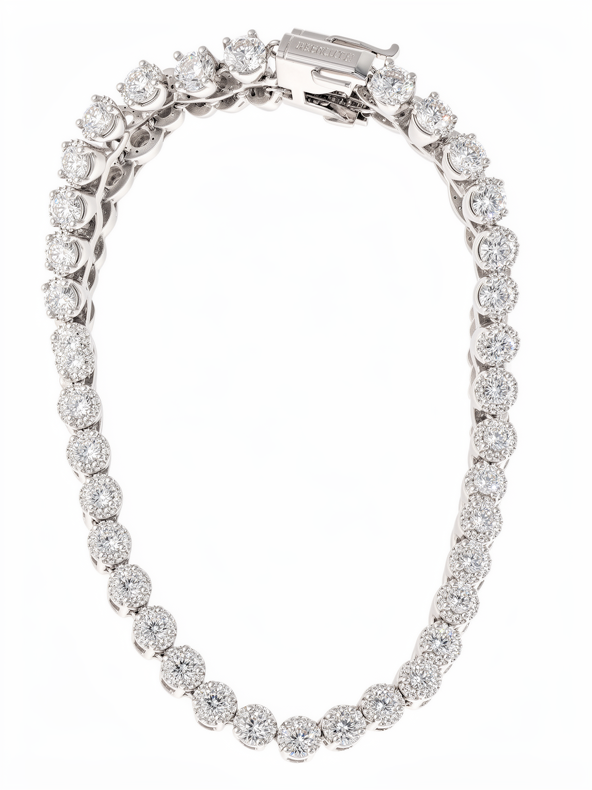 Naszyjnik Versailles z moissanitem