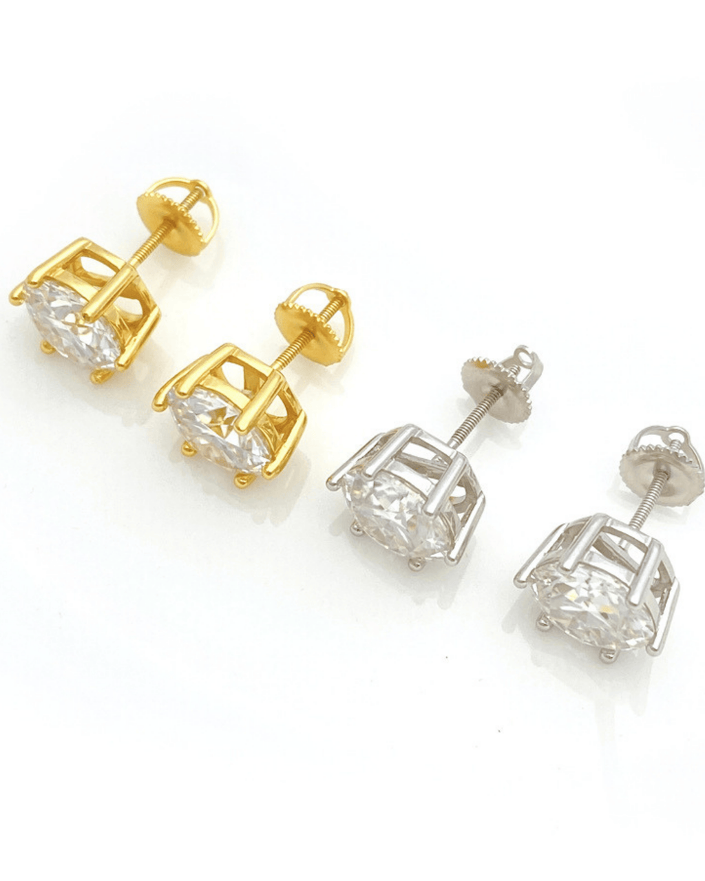 Kolczyki z moissanitem Amelia