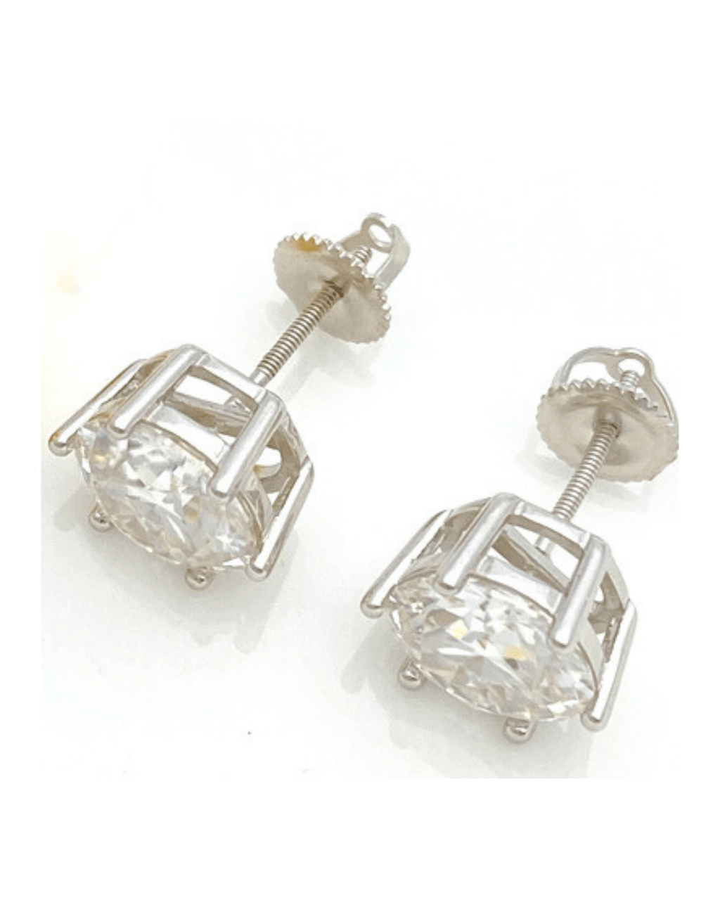 Kolczyki z moissanitem Amelia