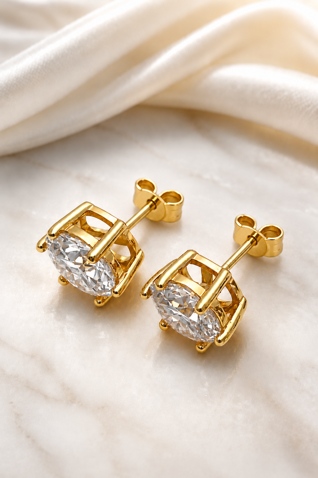 Amelia Moissanite Earrings