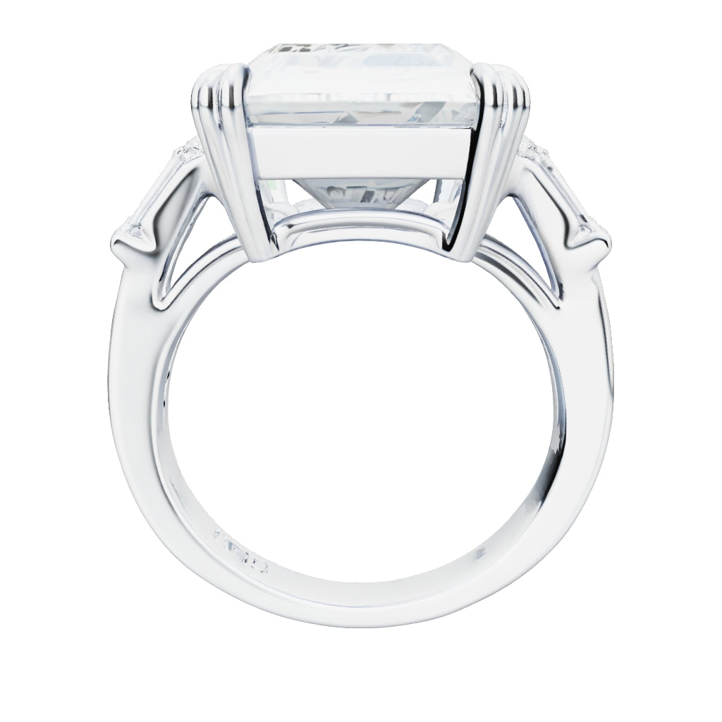 Męski łańcuch Sevilla z moissanitem