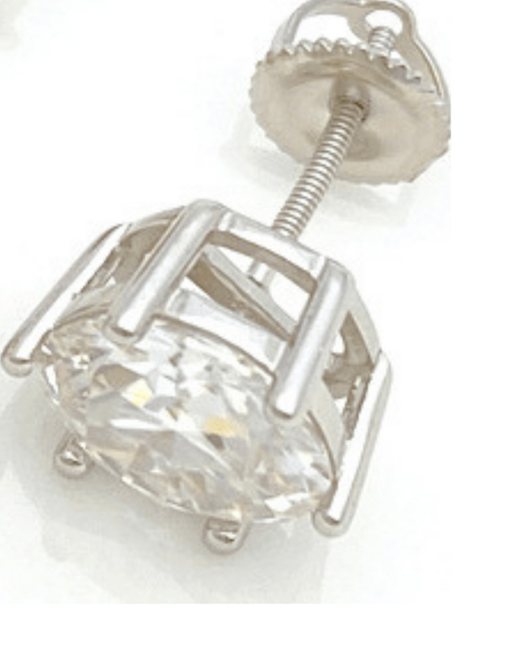 Kolczyki z moissanitem Amelia